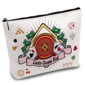 Lucky Casino Bag For Makeup Snacks Money Or Anything Else